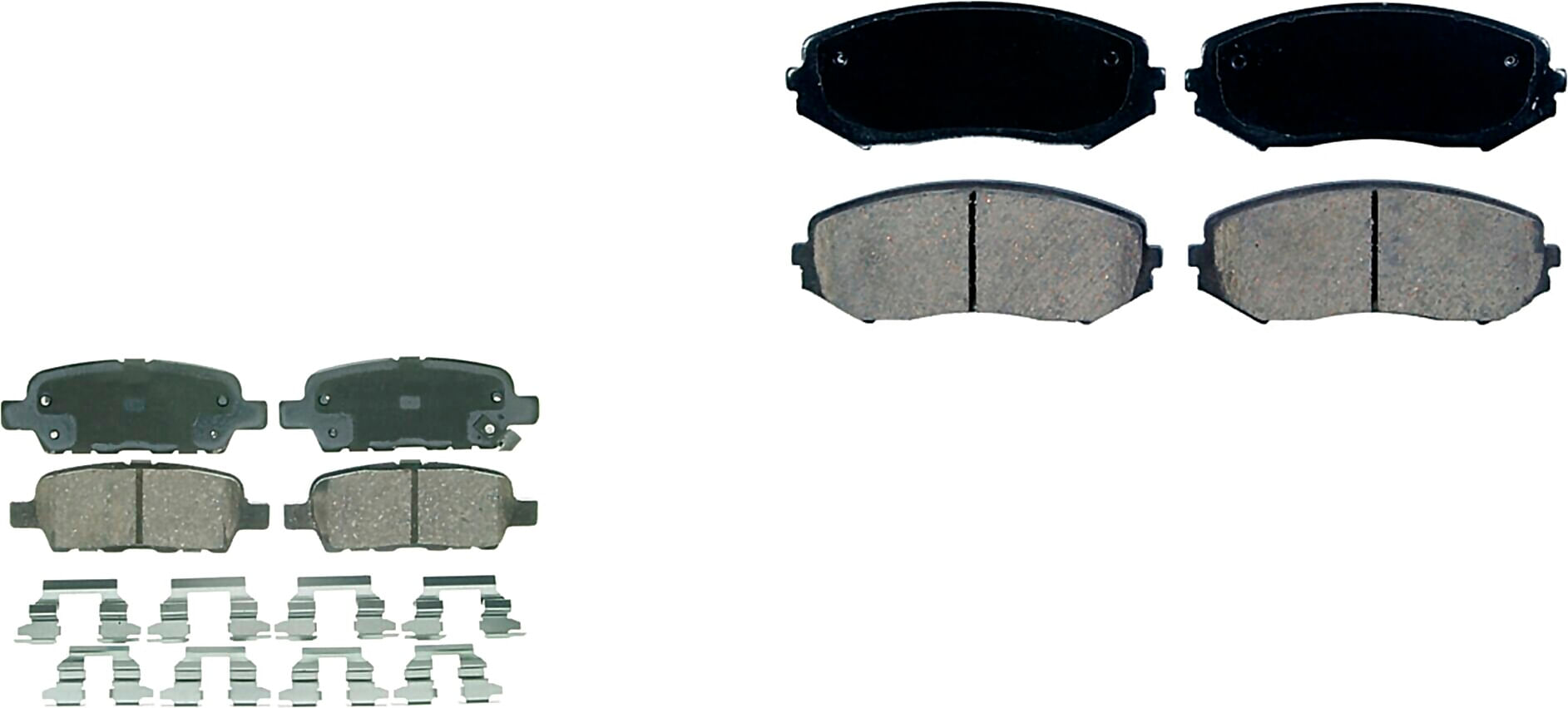 Kit De Balatas Ceramicas Delanteras Y Traseras