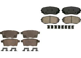 Kit De Balatas Ceramicas Delanteras Y Traseras