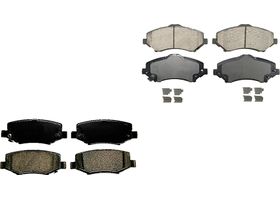 Kit De Balatas Ceramicas Delanteras Y Traseras