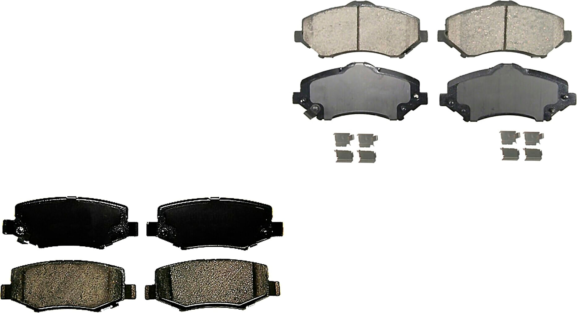 Kit De Balatas Ceramicas Delanteras Y Traseras
