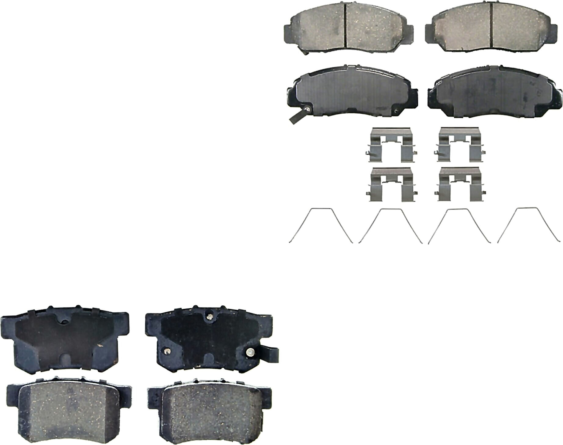 Kit De Balatas Ceramicas Delanteras Y Traseras