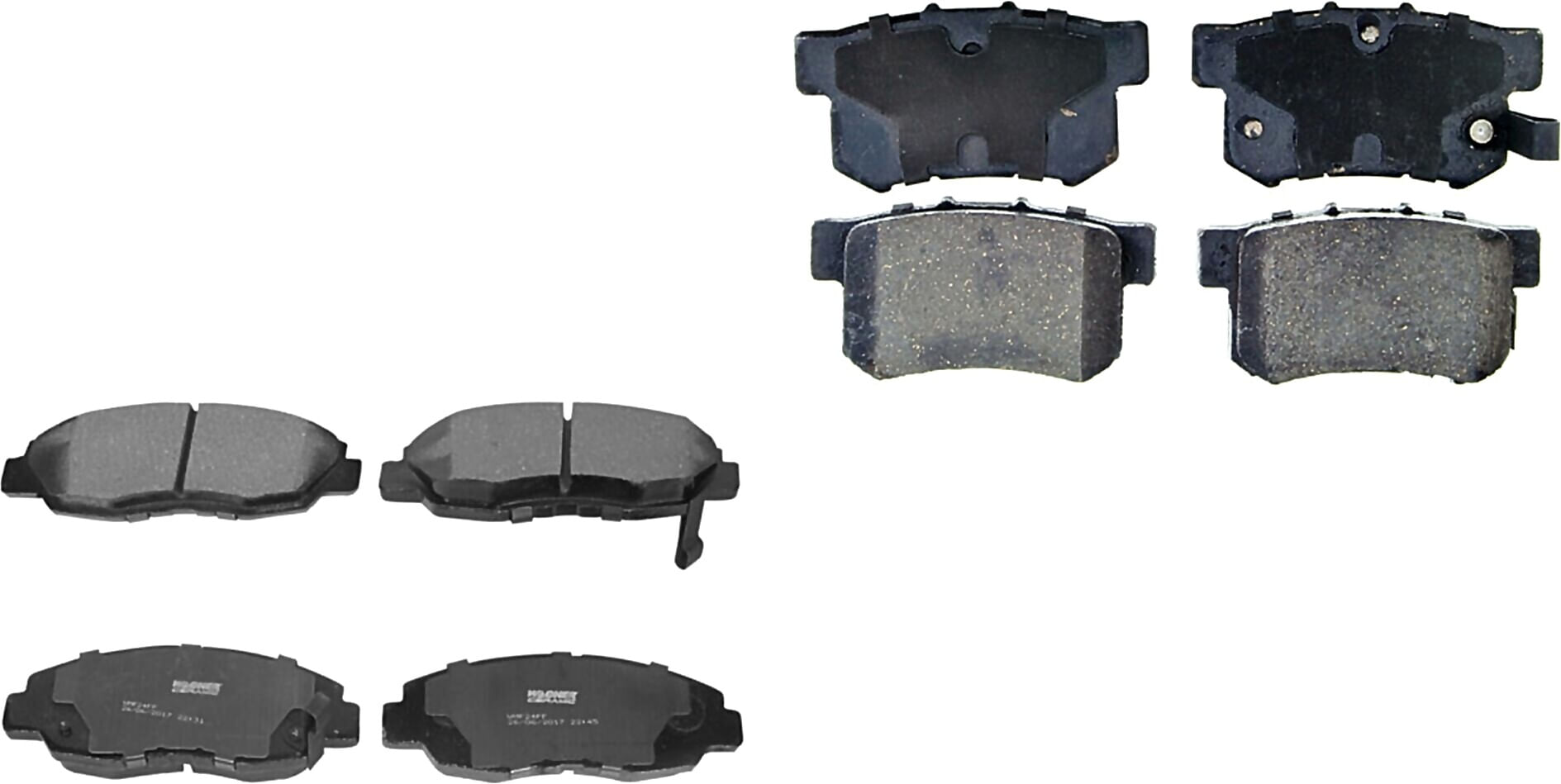 Kit De Balatas Ceramicas Delanteras Y Traseras