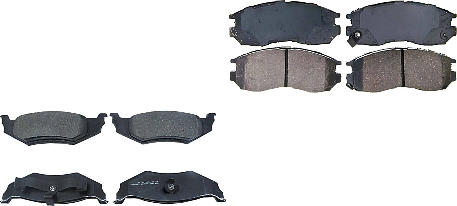 Kit De Balatas Ceramicas Delanteras Y Traseras