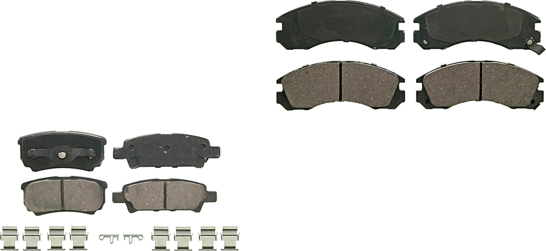 Kit De Balatas Ceramicas Delanteras Y Traseras