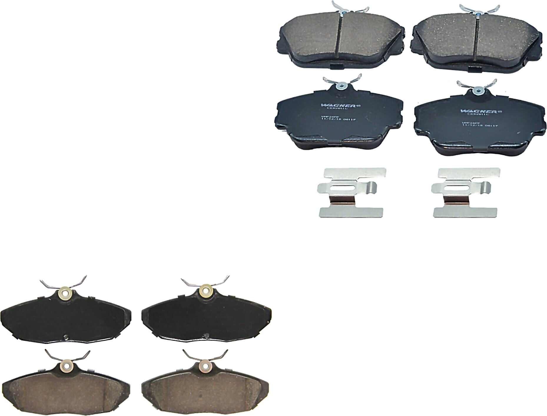 Kit De Balatas Ceramicas Delanteras Y Traseras