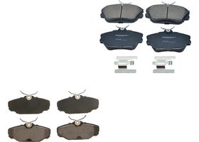 Kit De Balatas Ceramicas Delanteras Y Traseras