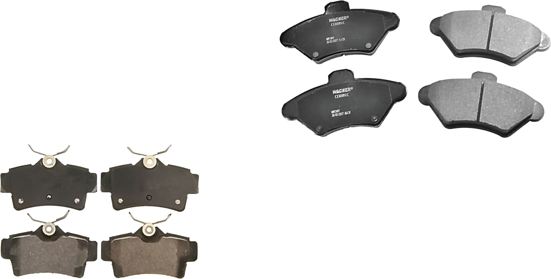 Kit De Balatas Ceramicas Delanteras Y Traseras