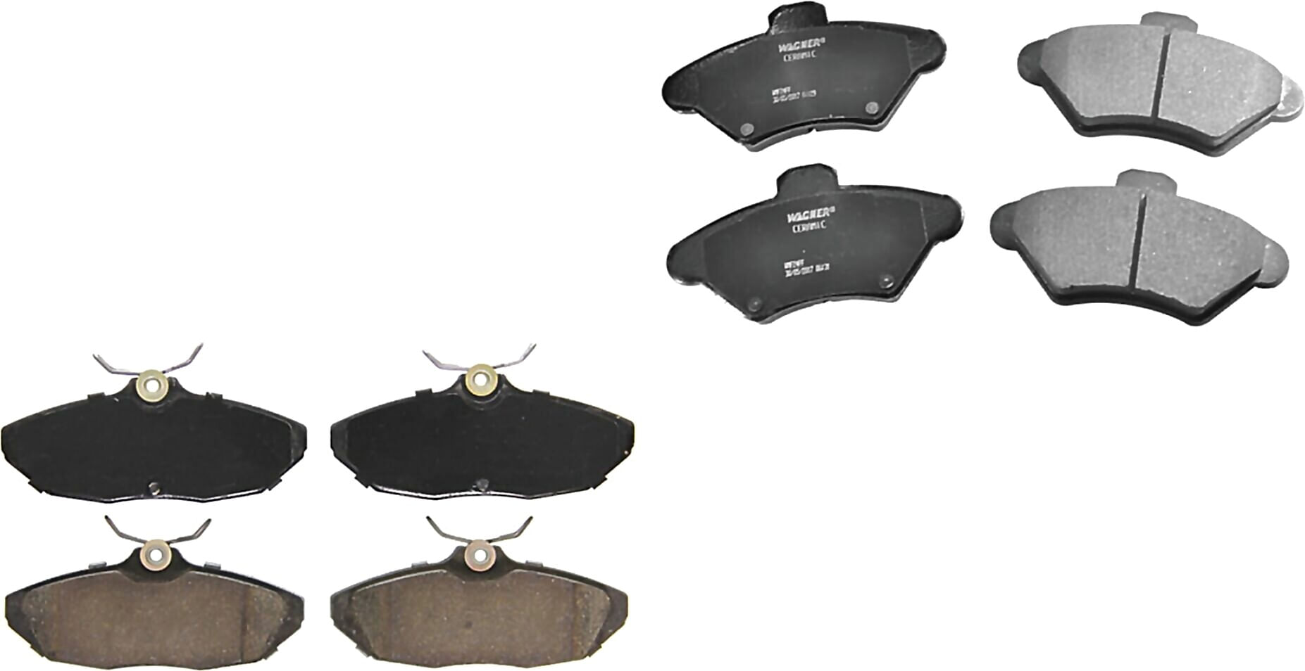 Kit De Balatas Ceramicas Delanteras Y Traseras