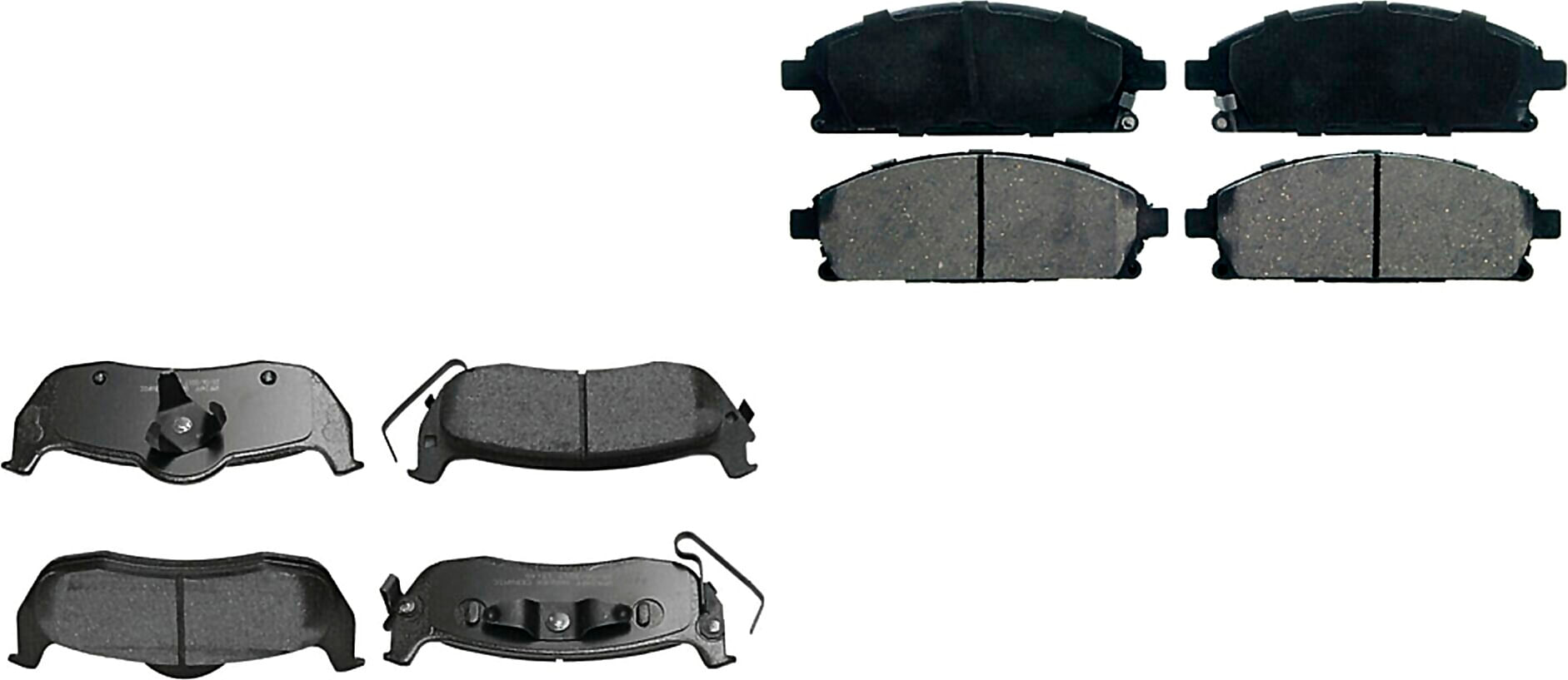 Kit De Balatas Ceramicas Delanteras Y Traseras