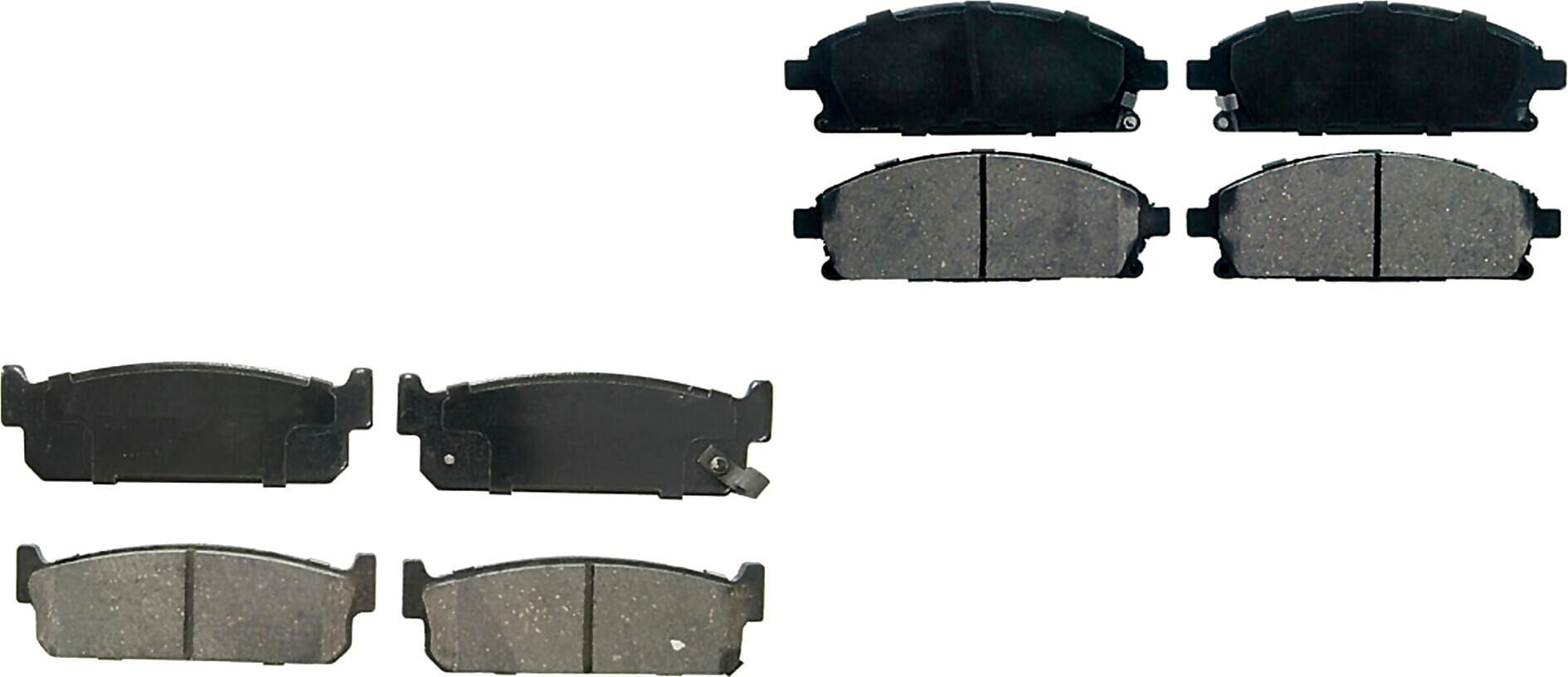 Kit De Balatas Ceramicas Delanteras Y Traseras