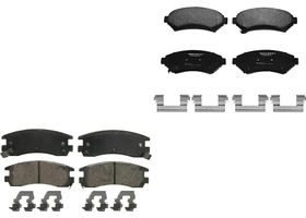 Kit De Balatas Ceramicas Delanteras Y Traseras