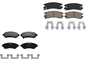 Kit De Balatas Ceramicas Delanteras Y Traseras