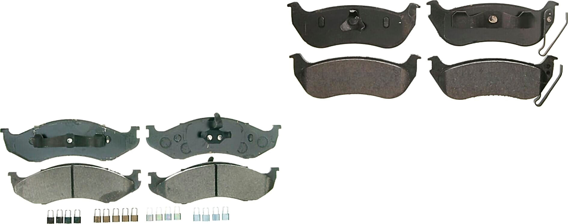 Kit De Balatas Ceramicas Delanteras Y Traseras