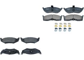 Kit De Balatas Ceramicas Delanteras Y Traseras