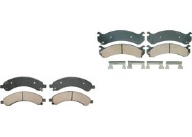 Kit De Balatas Ceramicas Delanteras Y Traseras