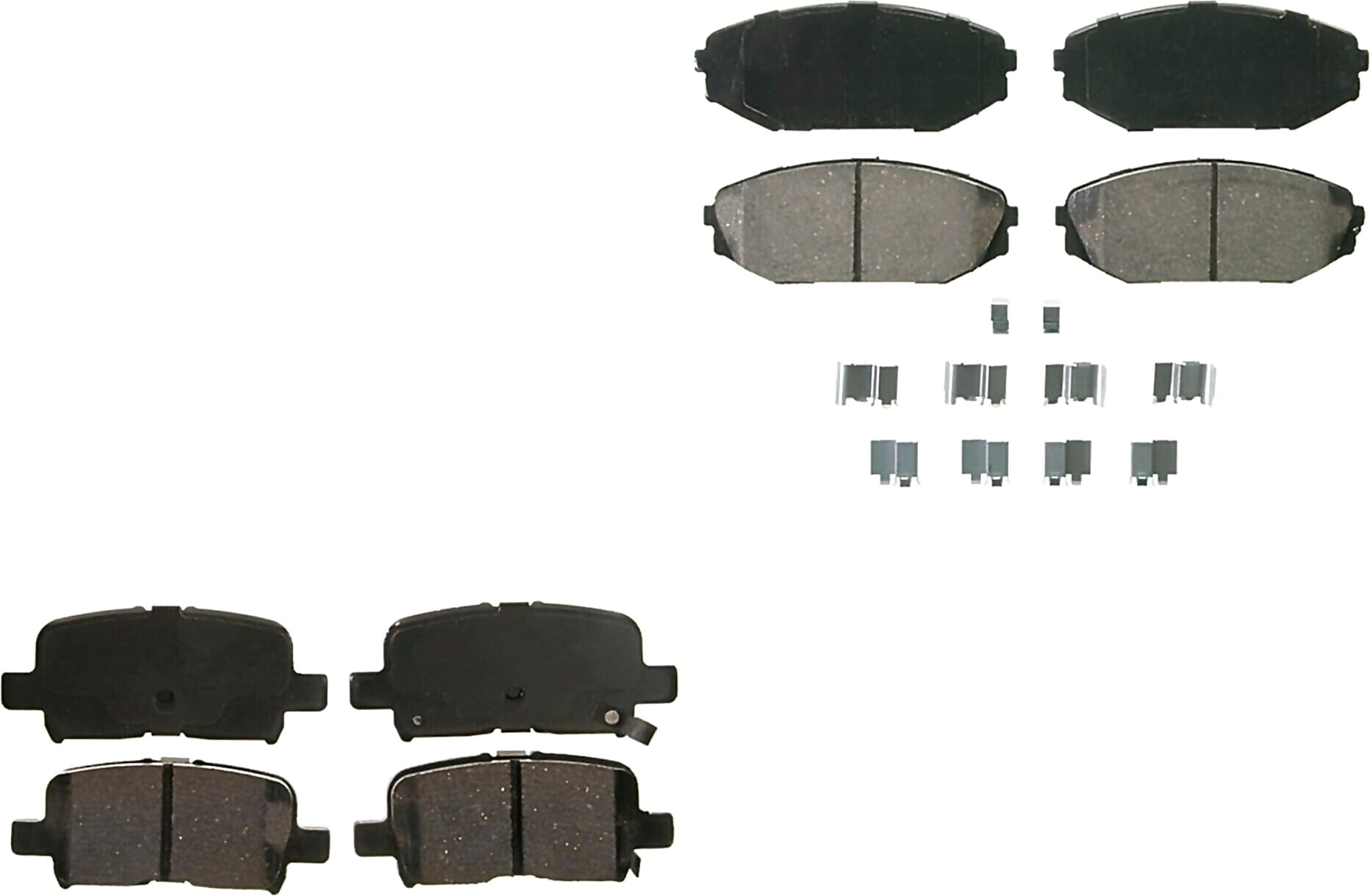 Kit De Balatas Ceramicas Delanteras Y Traseras