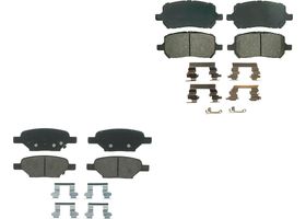 Kit De Balatas Ceramicas Delanteras Y Traseras