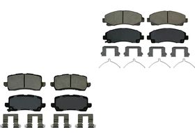 Kit De Balatas Ceramicas Delanteras Y Traseras