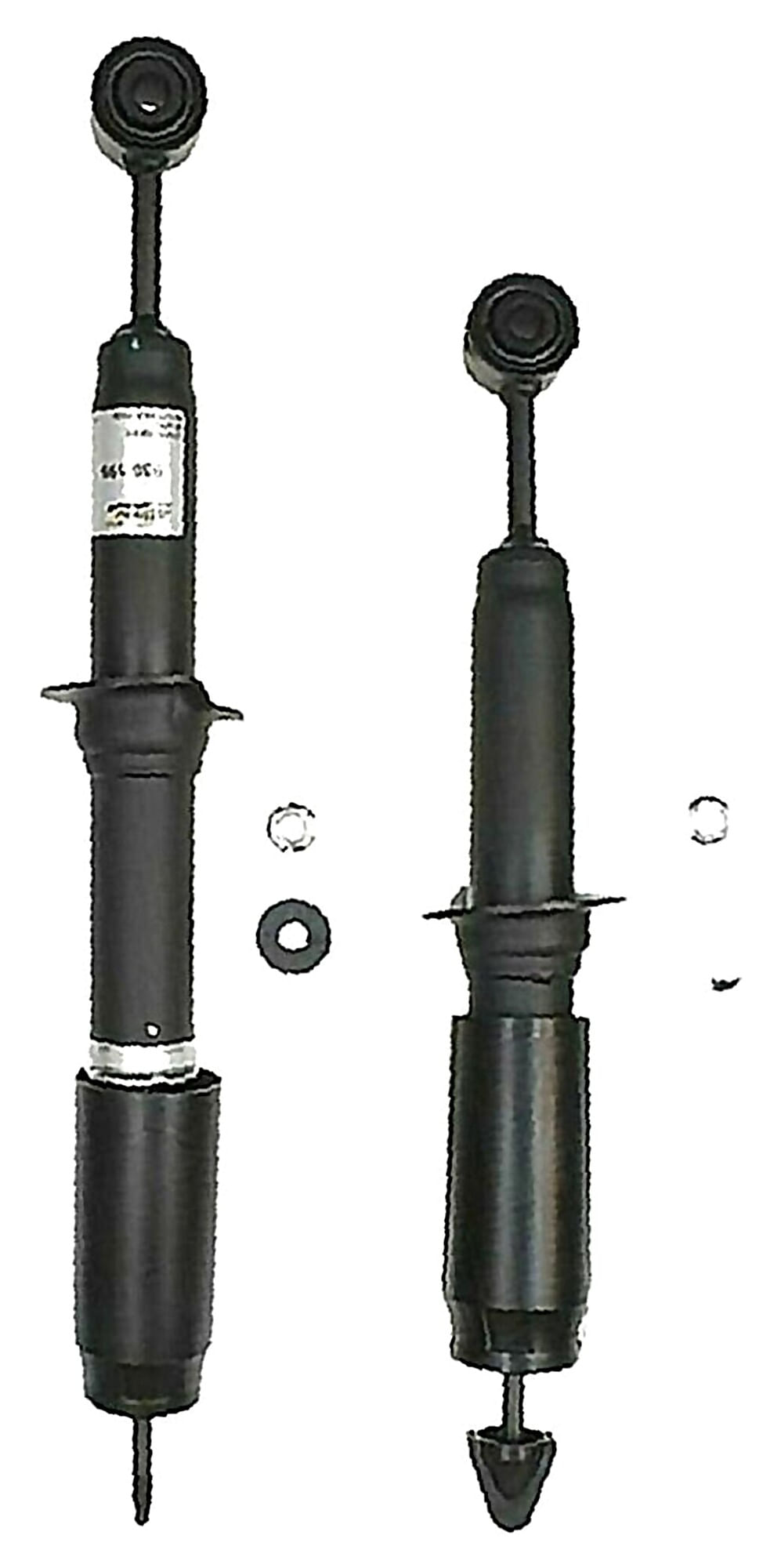 Par De Amortiguadores Gas eXtreme 4WD, RWD Delanteros
