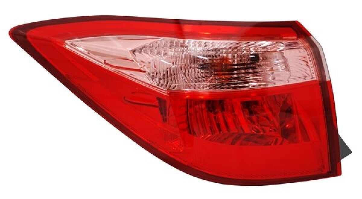Calavera Exterior Roja/Rosa Lado Conductor