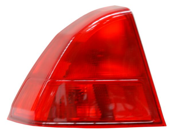 Calavera Exterior Roja Lado Conductor