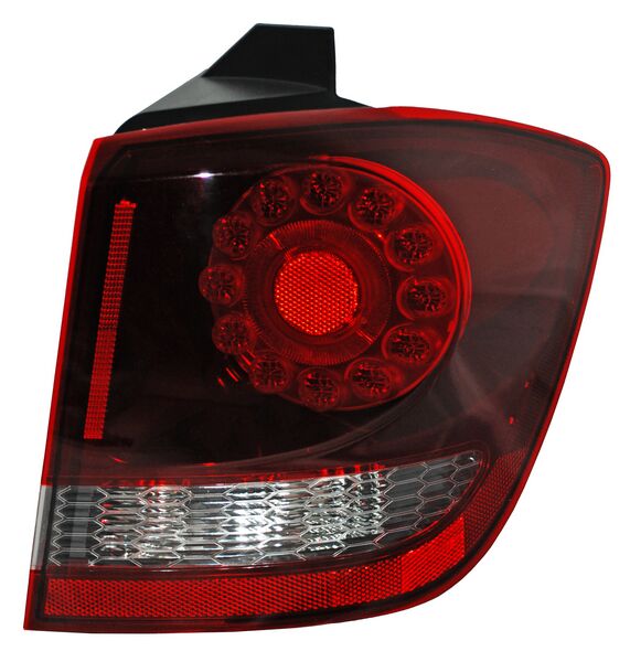 Calavera Exterior Obscura Con Leds Lado Pasajero