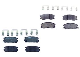 Kit De Balatas Ceramicas Delanteras Y Traseras