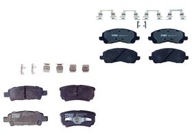 Kit De Balatas Ceramicas Delanteras Y Traseras
