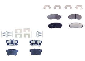 Kit De Balatas Ceramicas Delanteras Y Traseras