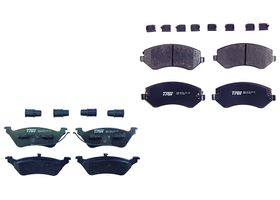 Kit De Balatas Ceramicas Delanteras Y Traseras