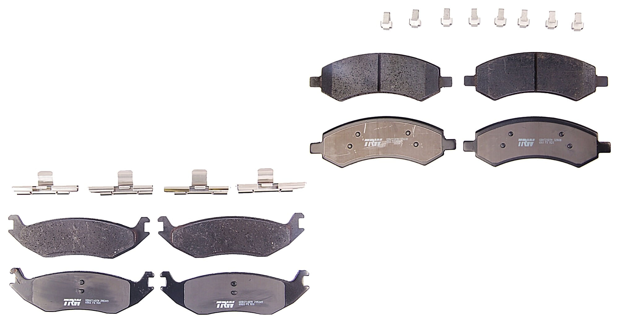 Kit De Balatas Ceramicas Delanteras Y Traseras