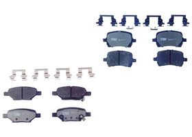 Kit De Balatas Ceramicas Delanteras Y Traseras