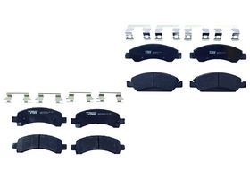 Kit De Balatas Ceramicas Delanteras Y Traseras