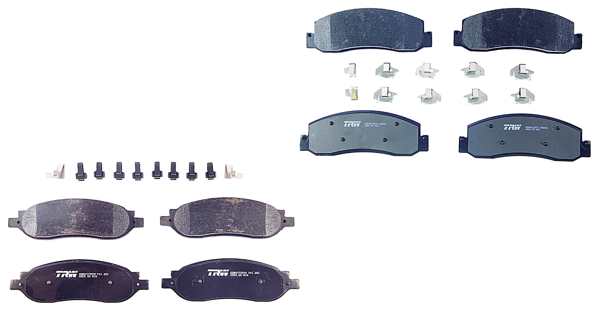 Kit De Balatas Ceramicas Delanteras Y Traseras