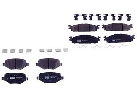 Kit De Balatas Ceramicas Delanteras Y Traseras