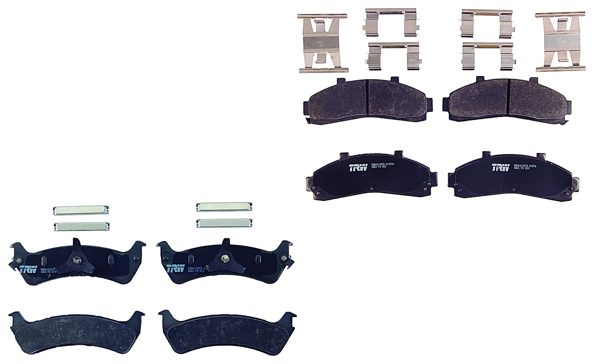 Kit De Balatas Ceramicas Delanteras Y Traseras