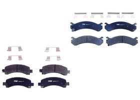 Kit De Balatas Ceramicas Delanteras Y Traseras