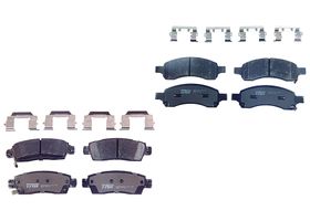 Kit De Balatas Ceramicas Delanteras Y Traseras