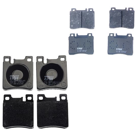 trw-kit-de-balatas-bajos-metales-delanteras-y-traseras-mercedes-benz-500-1993-500sel-0