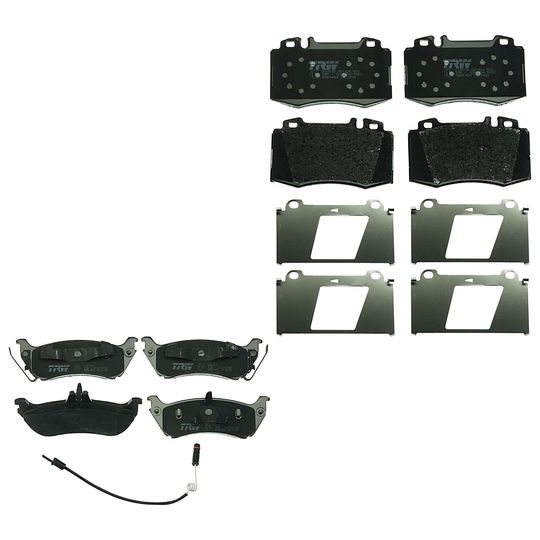 trw-kit-de-balatas-bajos-metales-delanteras-y-traseras-mercedes-benz-serie-ml-2003-ml350-0