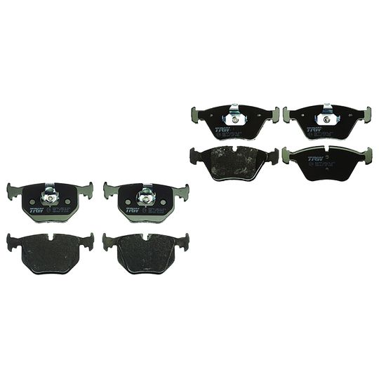trw-kit-de-balatas-bajos-metales-delanteras-y-traseras-bmw-x3-2004-2010-x3-0