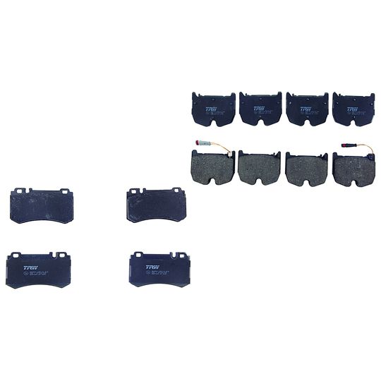 trw-kit-de-balatas-bajos-metales-delanteras-y-traseras-mercedes-benz-serie-cls-2006-cls55-amg-0
