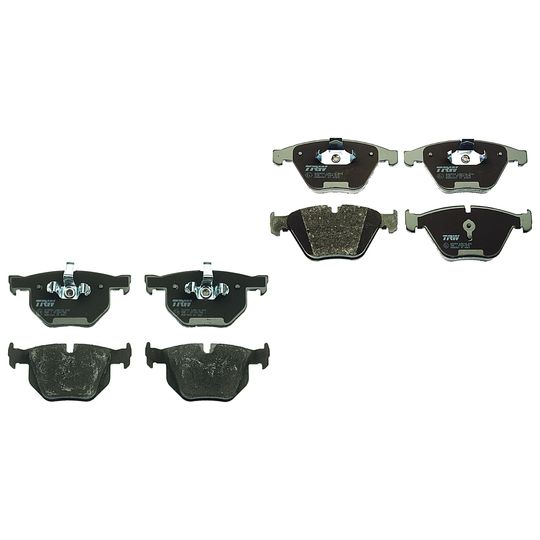 trw-kit-de-balatas-bajos-metales-delanteras-y-traseras-bmw-x1-2013-2015-x1-0