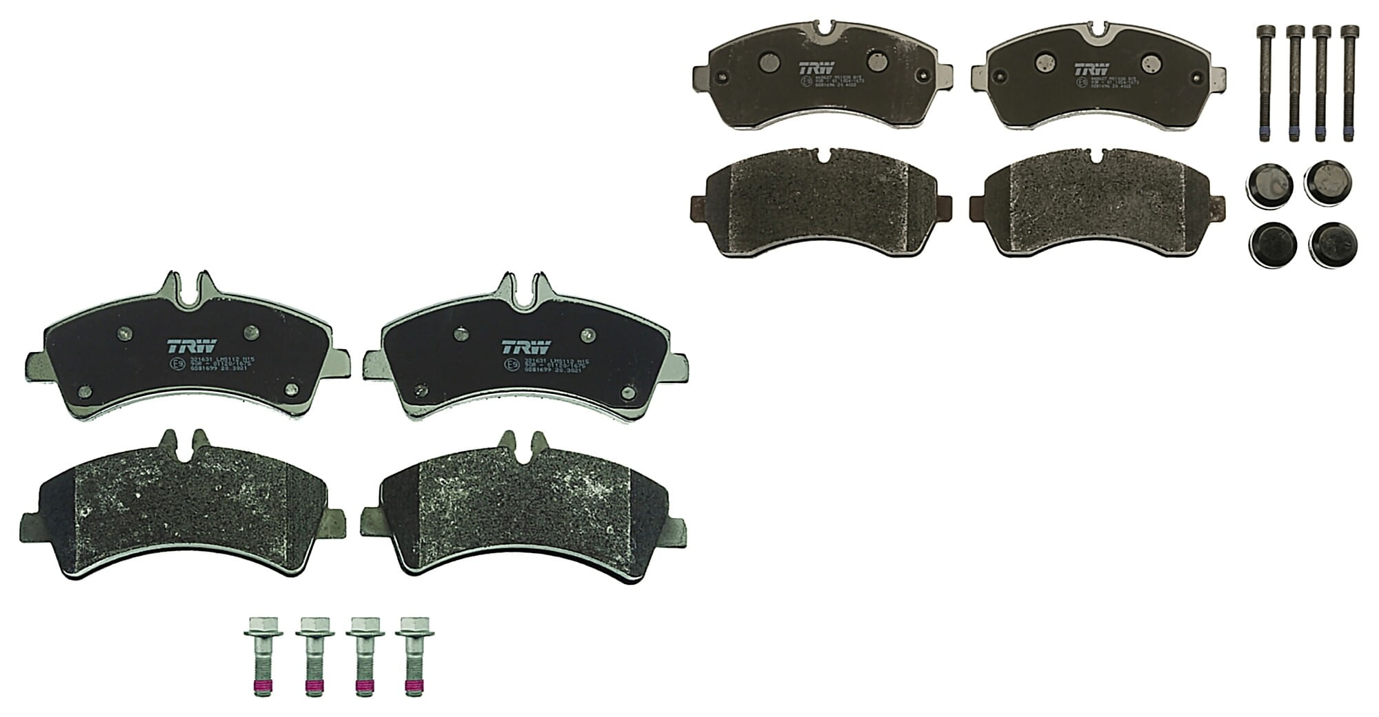 Kit De Balatas Bajos Metales Delanteras Y Traseras