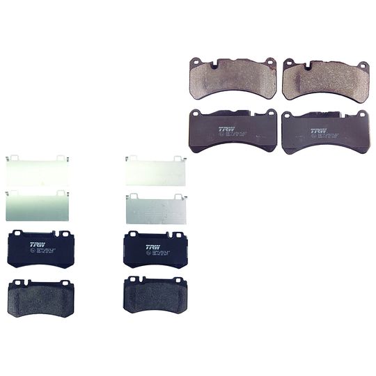 trw-kit-de-balatas-bajos-metales-delanteras-y-traseras-mercedes-benz-serie-clk-2007-2009-clk63-amg-0