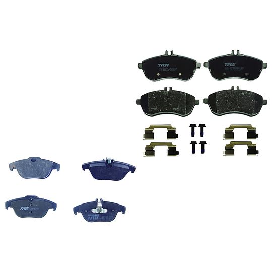 trw-kit-de-balatas-bajos-metales-delanteras-y-traseras-mercedes-benz-serie-c-2010-2015-c250-0