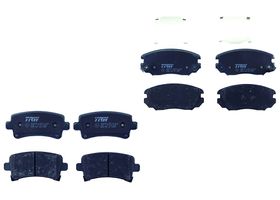 Kit De Balatas Bajos Metales Delanteras Y Traseras