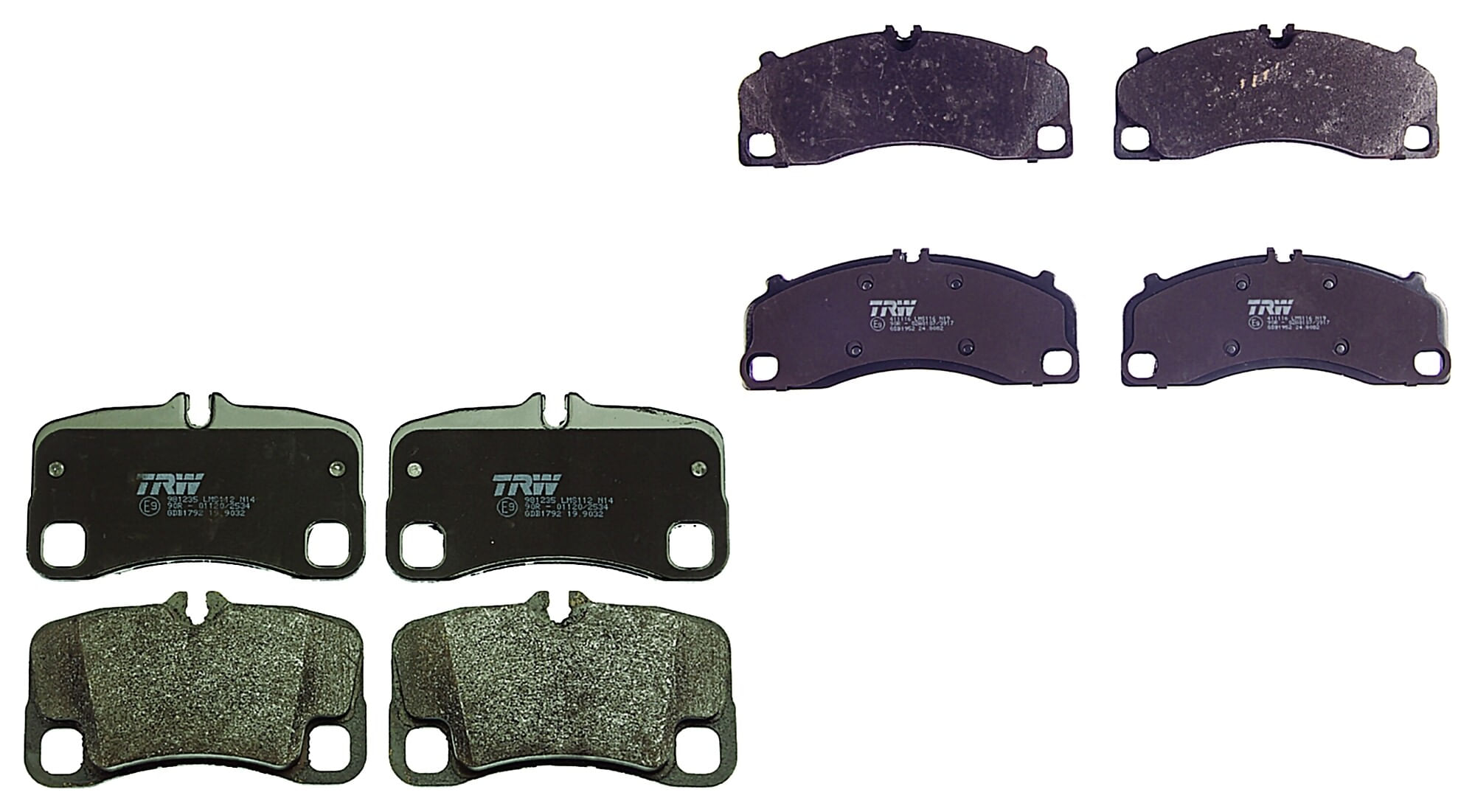 Kit De Balatas Bajos Metales Delanteras Y Traseras