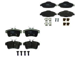 Kit De Balatas Bajos Metales Delanteras Y Traseras