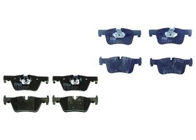 Kit De Balatas Bajos Metales Delanteras Y Traseras